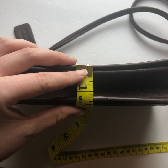 LIKE NEW Vintage Coach Dinky Bag 9375 Mahogany Costa Rica 2000 - Picture 8 of 10